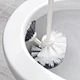 toilet brush with handle